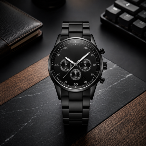 Bin-b Rubber Strap Watch for Men and Boys Silicone Strap Quartz Watch Casual Style Multiple Colors