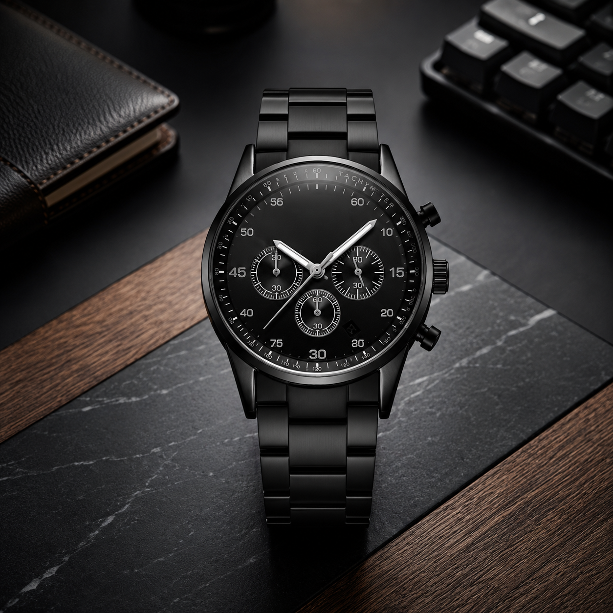 Bin-b Rubber Strap Watch for Men and Boys Silicone Strap Quartz Watch Casual Style Multiple Colors - Image 2